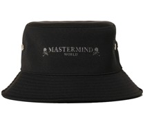 logo print bucket hat