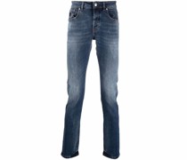 Slim-Fit-Jeans mit Logo