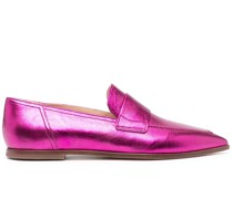 Loafer mit metallischem Finish