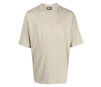 T-Shirt mit Logo-Applikation