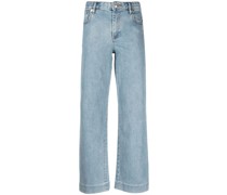 A.P.C. Gerade High-Rise-Jeans