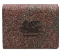 Portemonnaie mit Paisley-Print