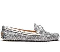 Loafer in Metallic-Optik