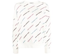 Pullover mit Logo-Print