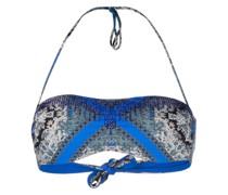 Bikinioberteil mit Paisley-Print