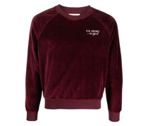 Sweatshirt mit Logo-Stickerei