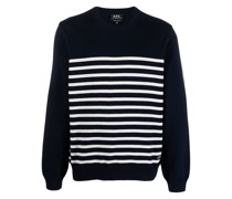 A.P.C. Gestreifter Mattew Pullover