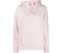 Hoodie mit Logo-Stickerei