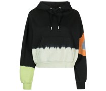Hoodie mit Batikmuster