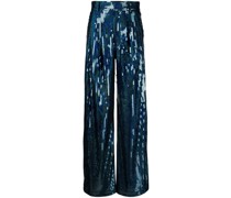 Weite Paillettenhose