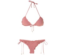 Triangel-Bikini mit Rüschen