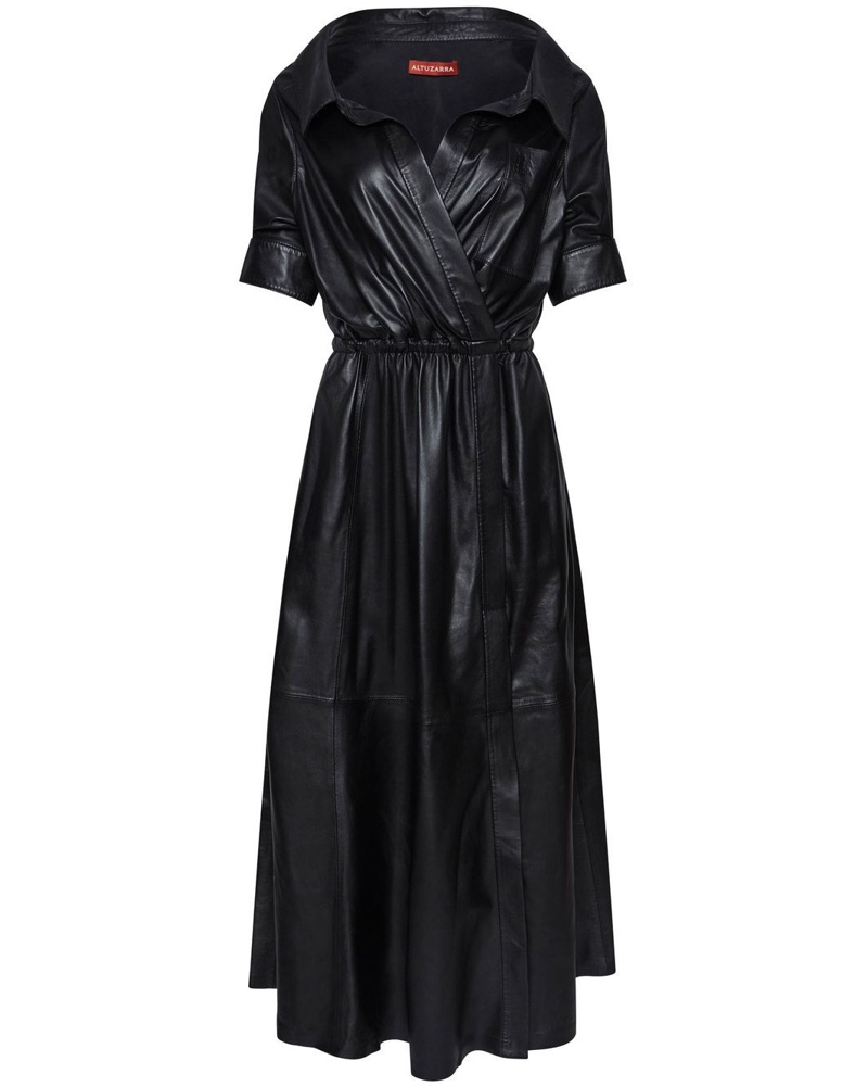 Altuzarra Damen Lydia Midikleid aus Leder