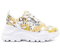 Sneakers mit Logo-Print