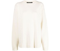 Pullover mit Zopfmuster