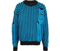 Noise Pullover im Distressed-Look