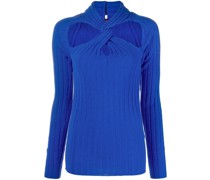 Gerippter Pullover