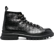 Ronnie Cocco Stiefel mit Kroko-Optik