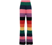 Ali stripe-pattern trousers