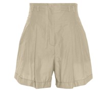 Krepp-Shorts mit Falten