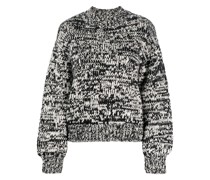 crew neck marl-knit Pullover