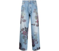 Benz Bloom Wide-Leg-Jeans