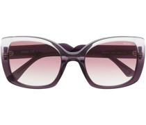 Transparente Sonnenbrille