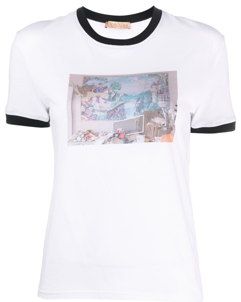 CORMIO Damen T-Shirt mit Print