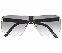 Pilotenbrille mit Farbverlauf