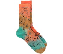 Socken mit Bandana-Print