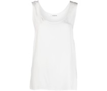P.A.R.O.S.H. loose-fit silk sleeveless top
