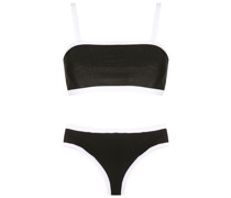 Bikini mit Kontrastdetails