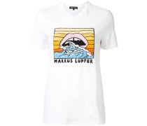 T-Shirt mit Pailletten-Logo