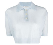 Gestricktes Cropped-Top