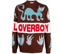 Loverboy Intarsien-Pullover