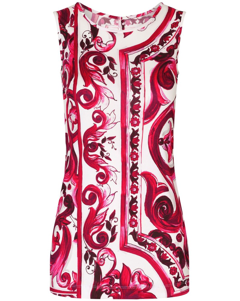 Dolce & Gabbana Damen Top mit Print
