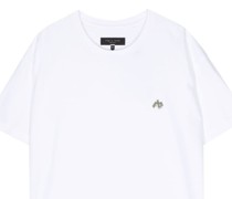 appliqué-detail cotton T-shirt