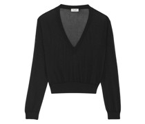 Fein gestrickter Pullover