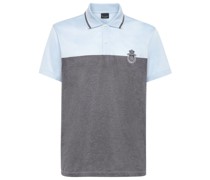 T-Shirt mit Wappenstickerei