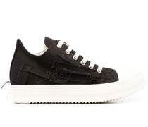 High-Top-Sneakers mit Distressed-Effekt