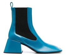 Stiefeletten mit eckiger Kappe 68mm