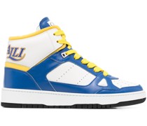 High-Top-Sneakers mit Logo-Print