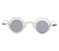 Sonnenbrille mit rundem Gestell