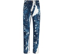 Galaxy Dye Slim-Fit-Jeans