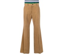 Cordhose mit doppeltem Bund