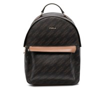 Rucksack mit Logo-Print