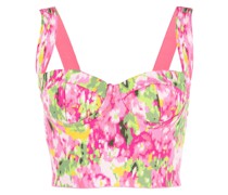 Cropped-Top mit Muster