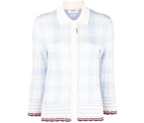 Karierter Cardigan