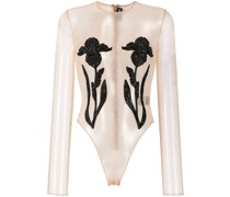 Body mit Blumenmotiv