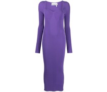 Geripptes Kleid
