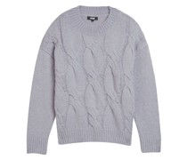 Pullover mit Zopfmuster